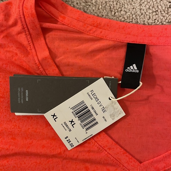 Adidas V-Neck Tee - Picture 5 of 9